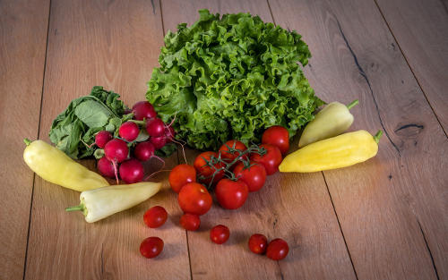 Fruits et légumes de saison sont indispensables dans la diététique du sportif.