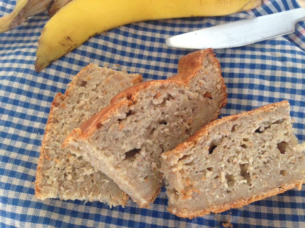 Cake à la banane sans sucre ajouté