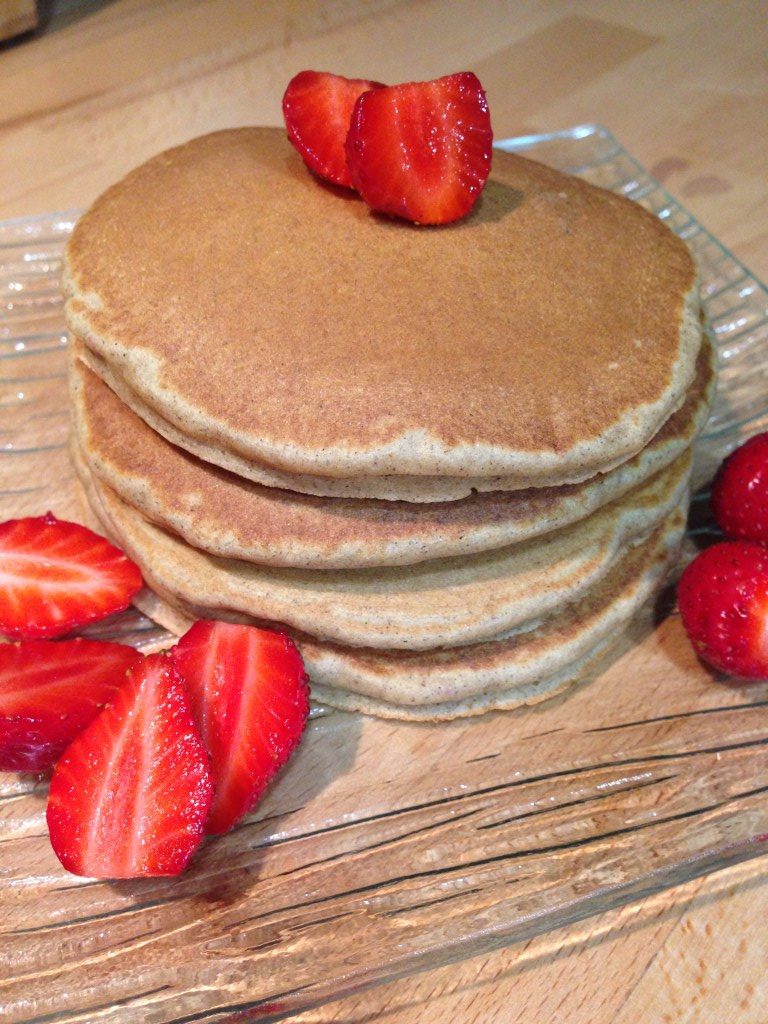 Pancake sarrasin, idéale pour le petit déjeuner avant marathon